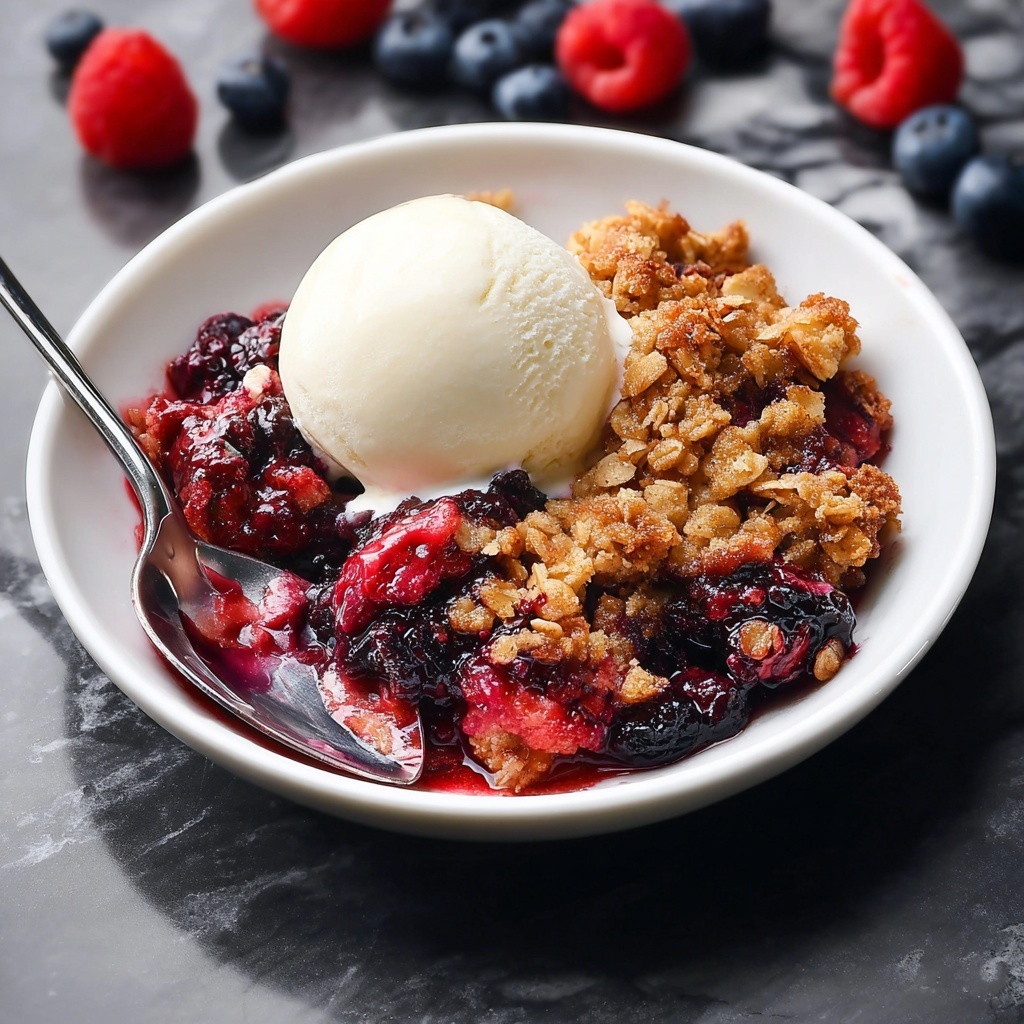 Easy Berry Crisp Recipe - Recipe Image