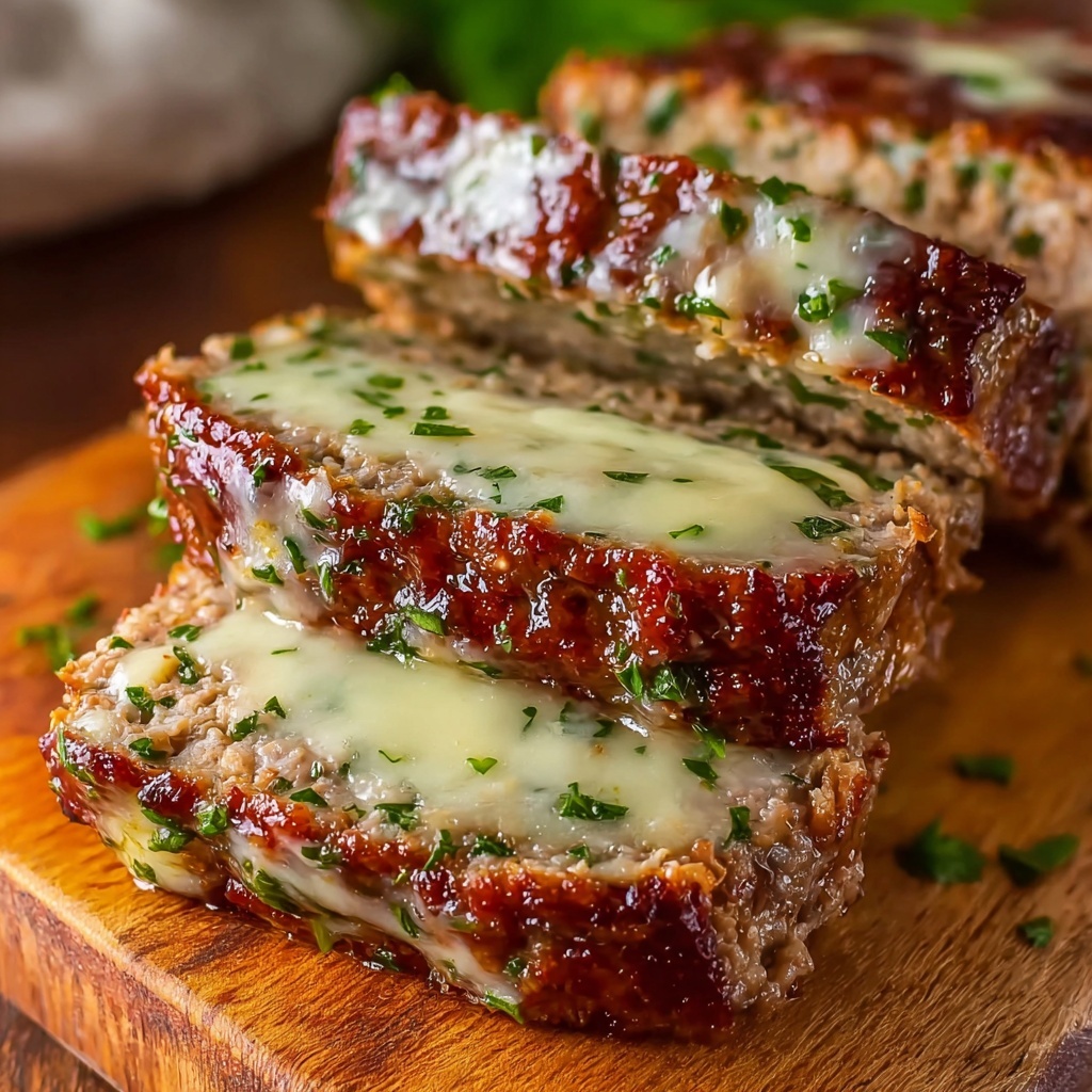 Garlic Parmesan Chicken Meatloaf Recipe - Recipe Image