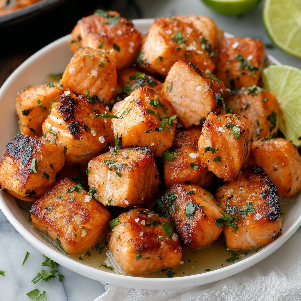Air Fryer Bang Bang Salmon Bites Recipe - Recipe Image