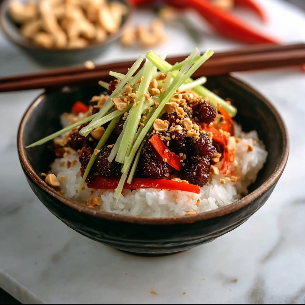 20 Minute Korean Gochujang Beef Bowls Recipe - Recipe Image
