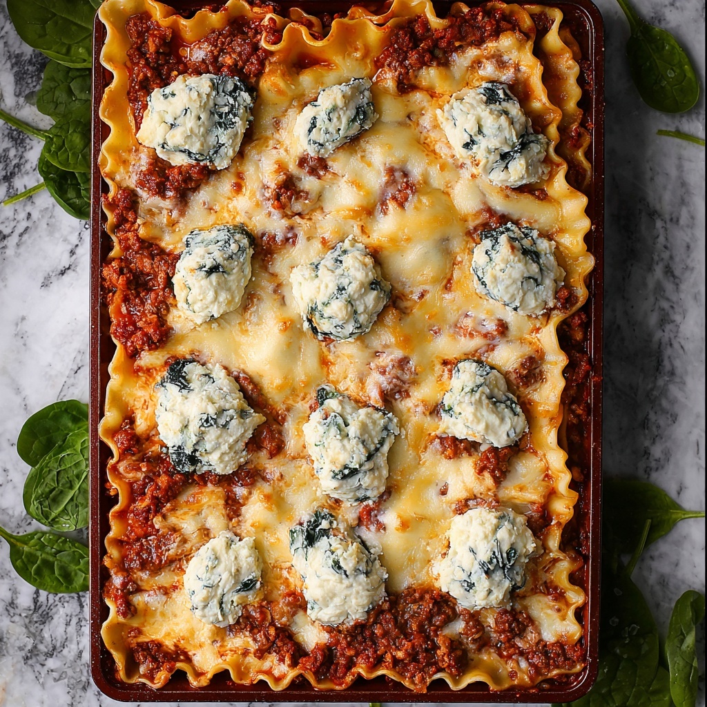 Sheet Pan Lasagna Recipe - Recipe Image