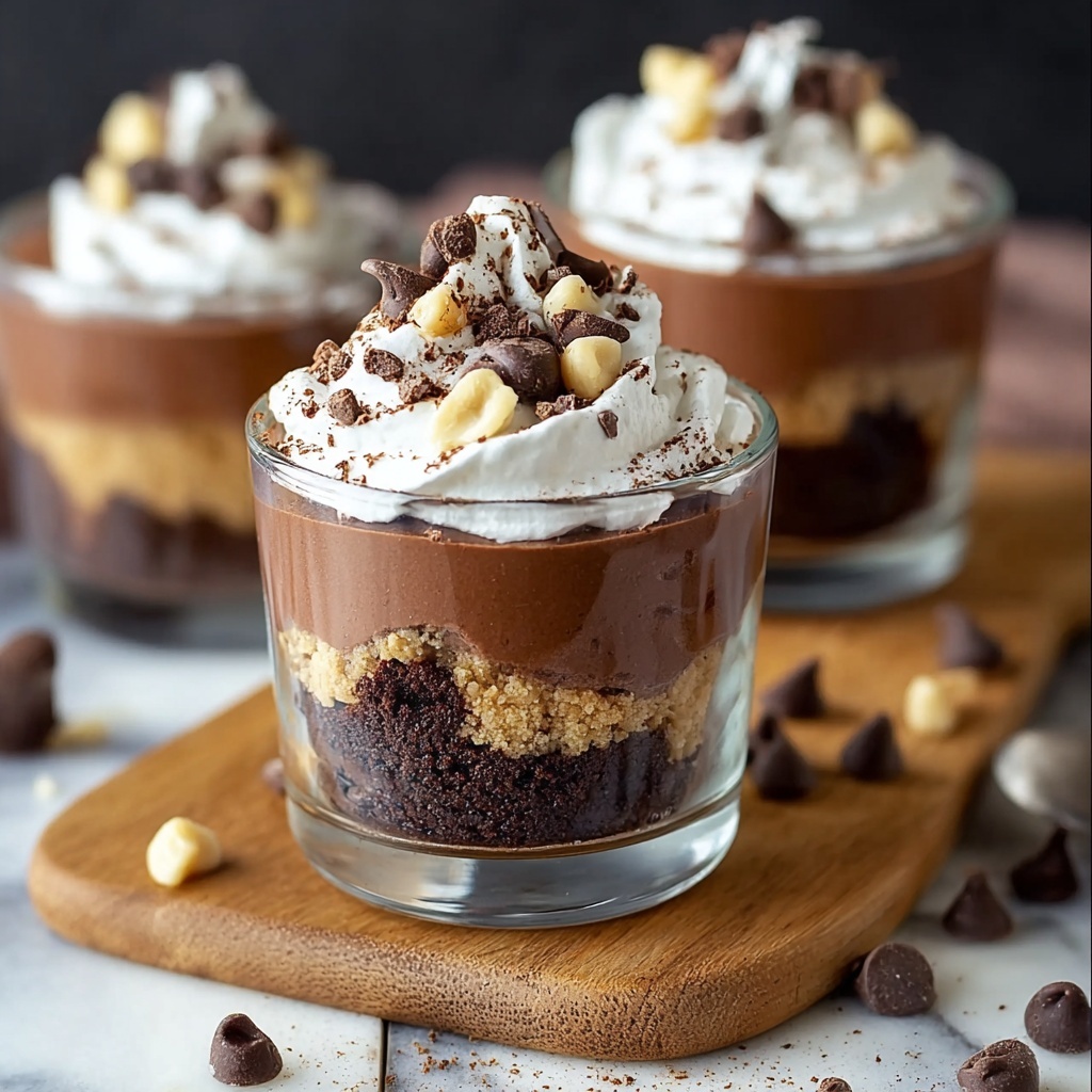 Chocolate Hazelnut Mascarpone Cups Recipe - Recipe Image