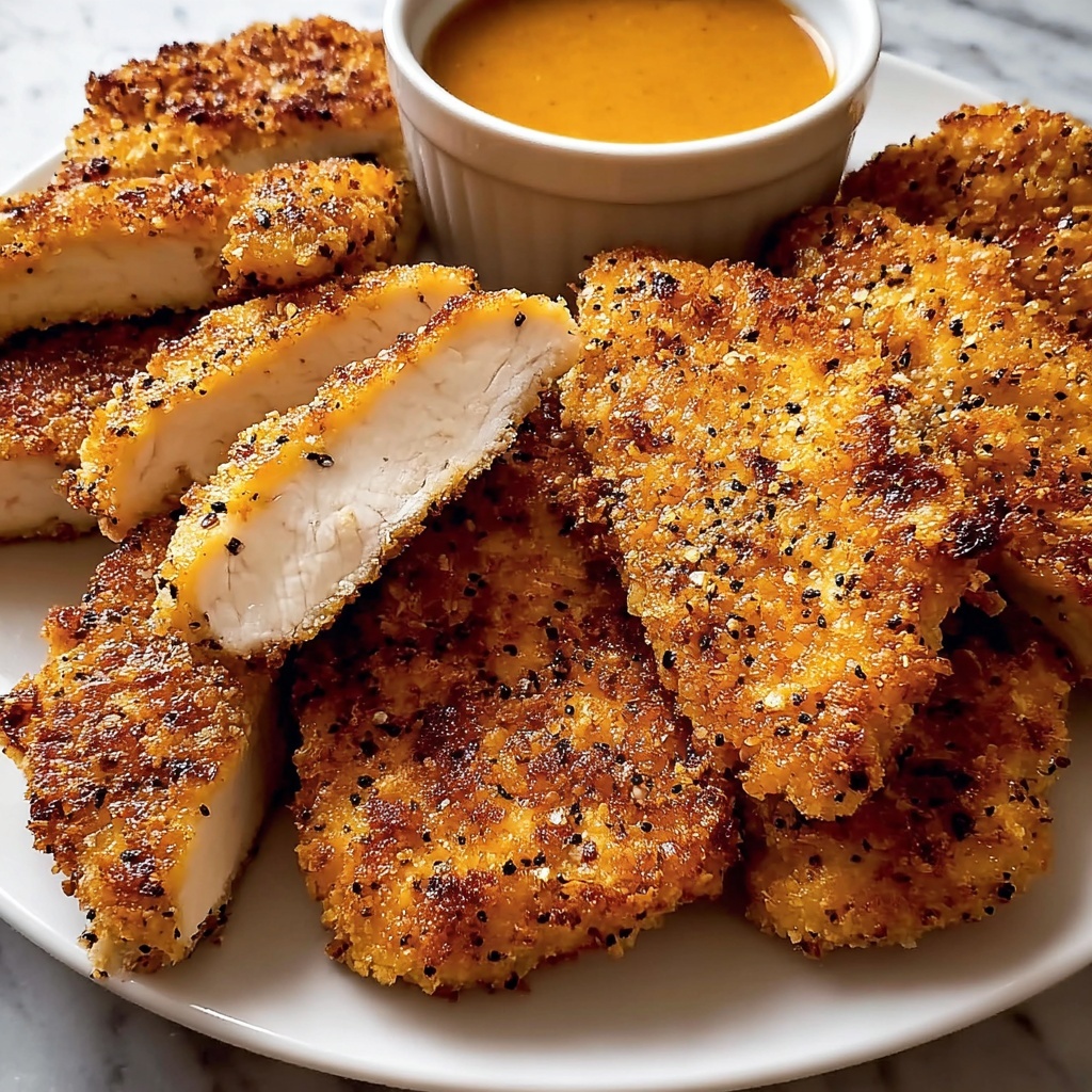 Crispy Oven Chicken Tenders Recipe - Recipe Image
