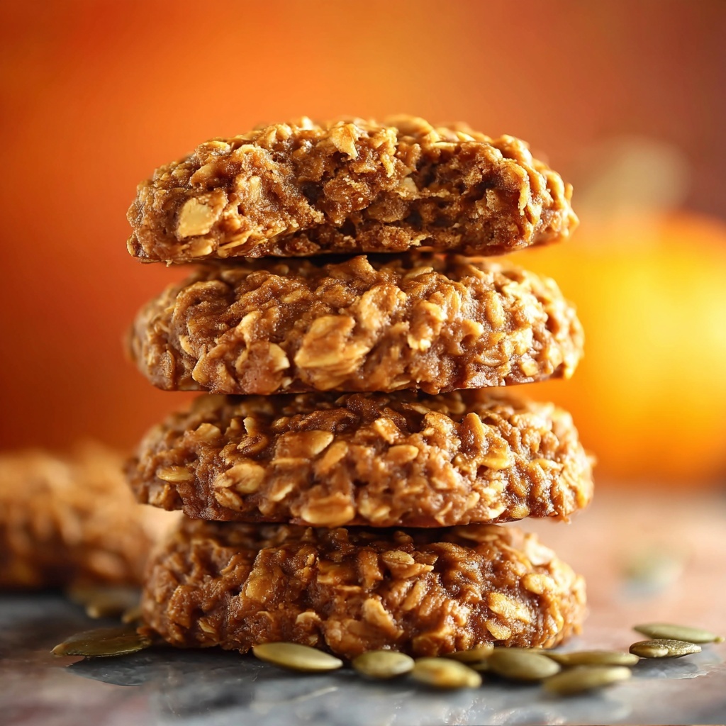 Pumpkin Spice No Bake Cookies Recipe - Recipe Image