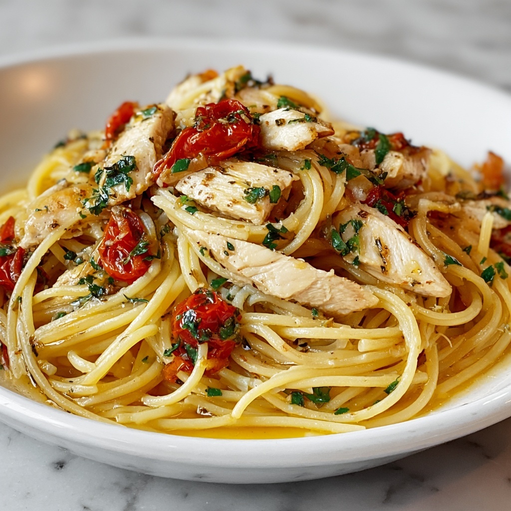 Monterey Chicken Spaghetti Recipe - Recipe Image