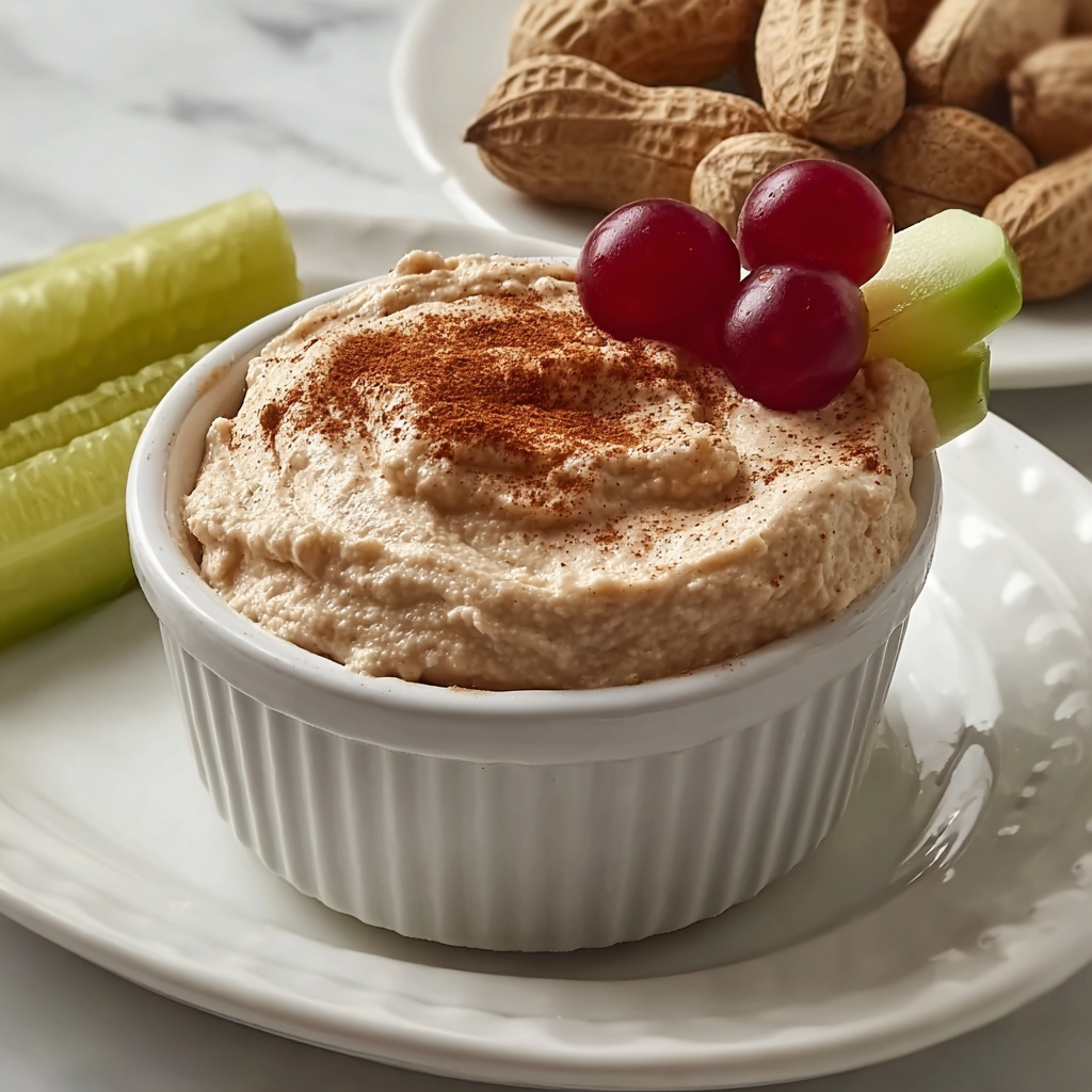 Spiced Peanut Butter Yogurt Dip Recipe - Recipe Image