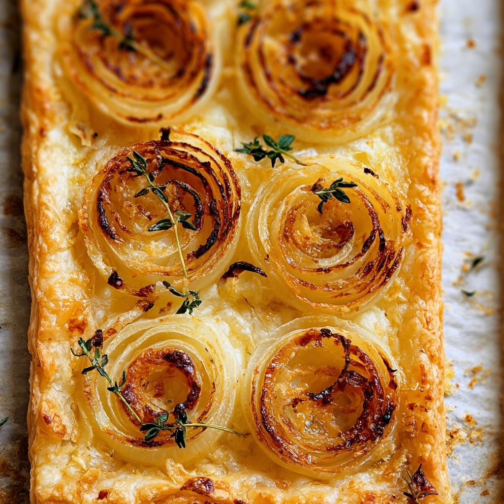 Caramelized Onion and Gruyère Tart Recipe - Recipe Image