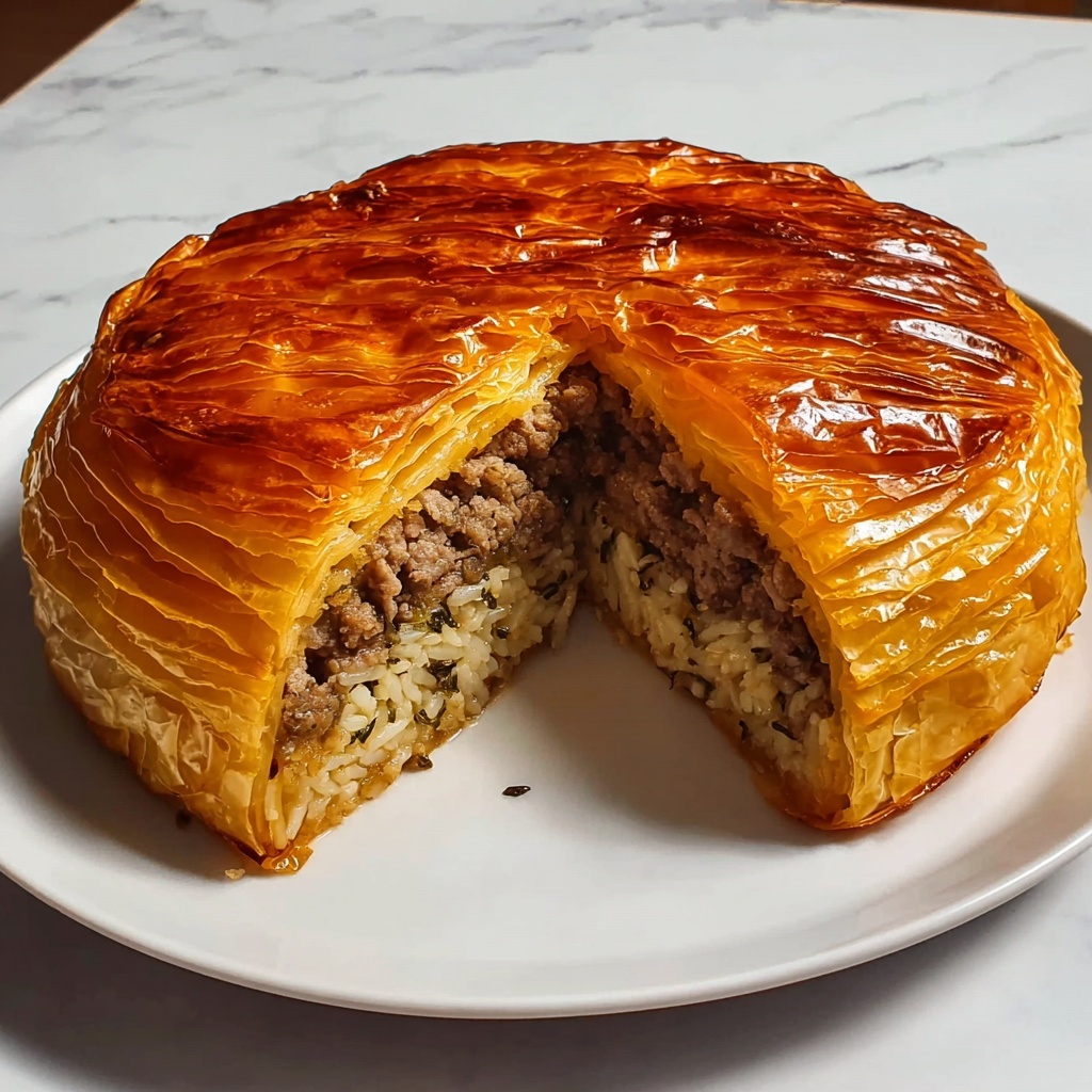 Kreatopita Greek Meat Pie: 7 Irresistible Comfort Flavors Recipe - Recipe Image