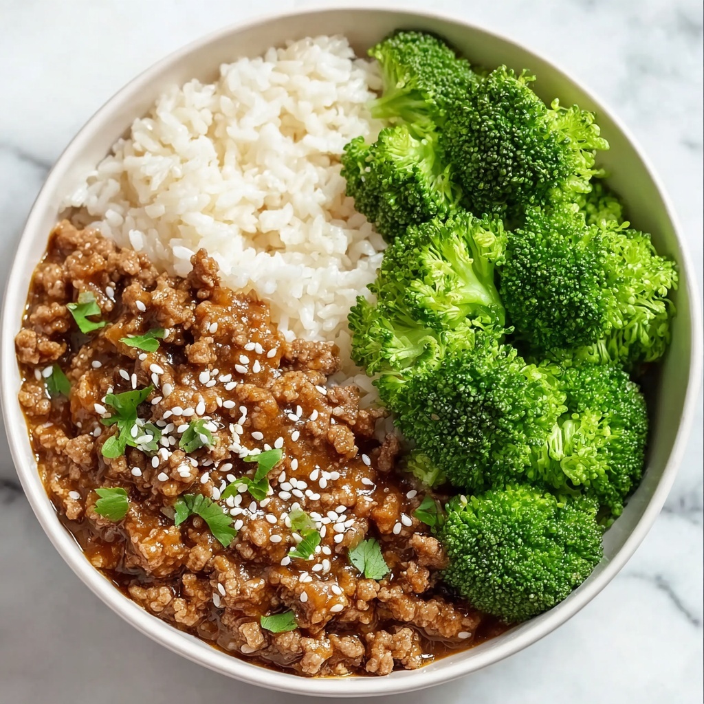 Sweet & Spicy Ground Turkey & Broccoli Bowls Recipe - Recipe Image