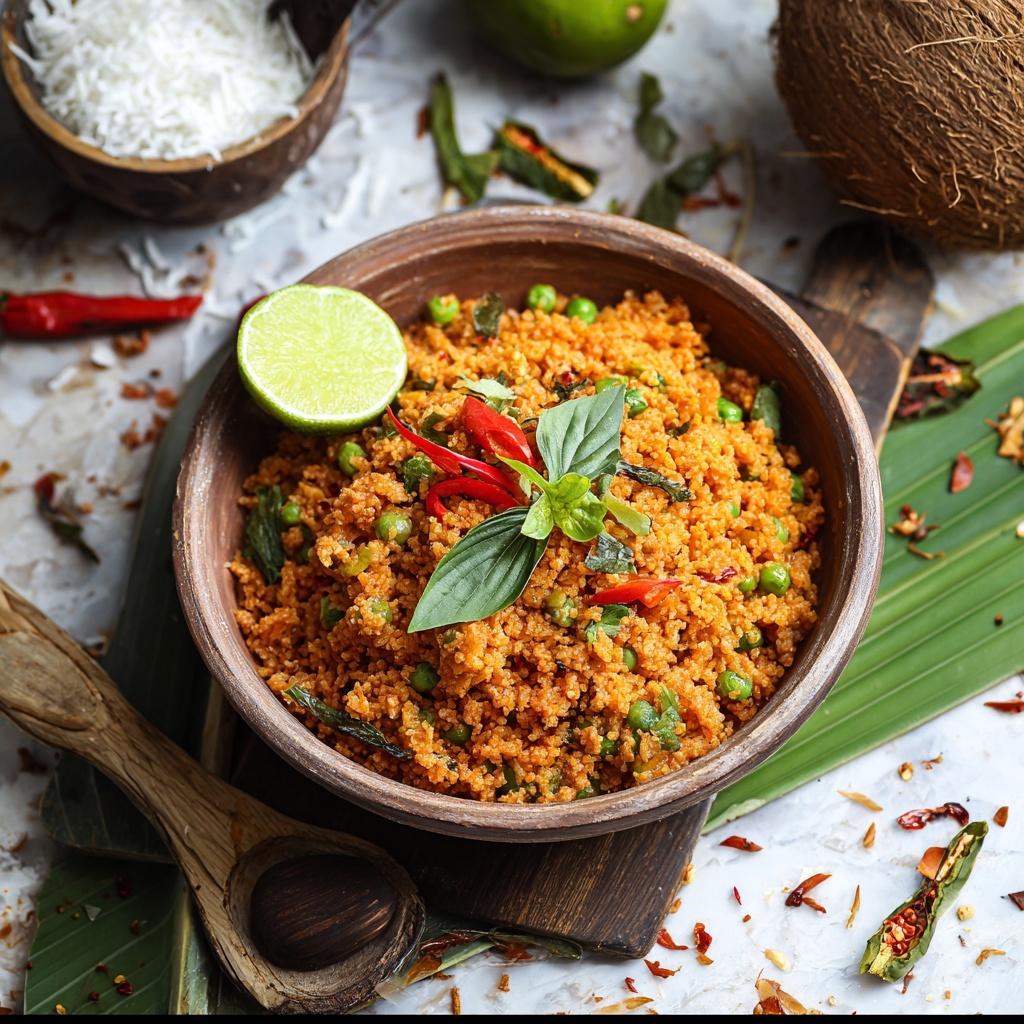 Sri Lankan Coconut Sambol Recipe - Recipe Image