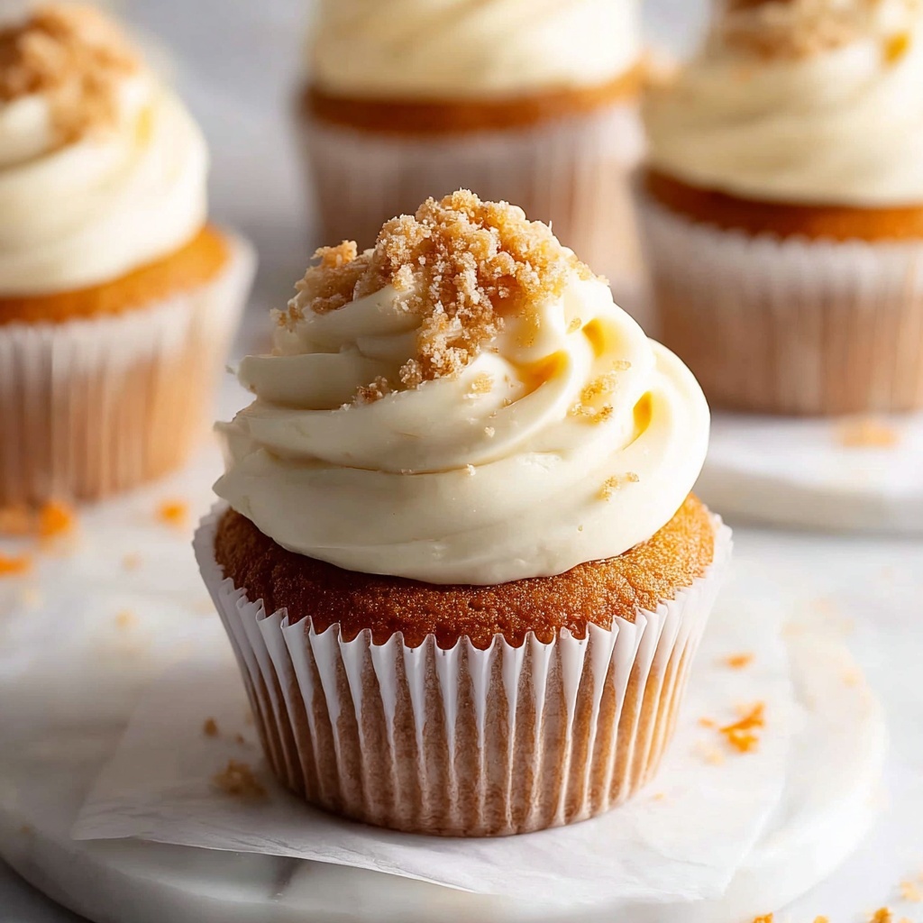 Super Moist Carrot Cake Cupcakes Recipe - Recipe Image