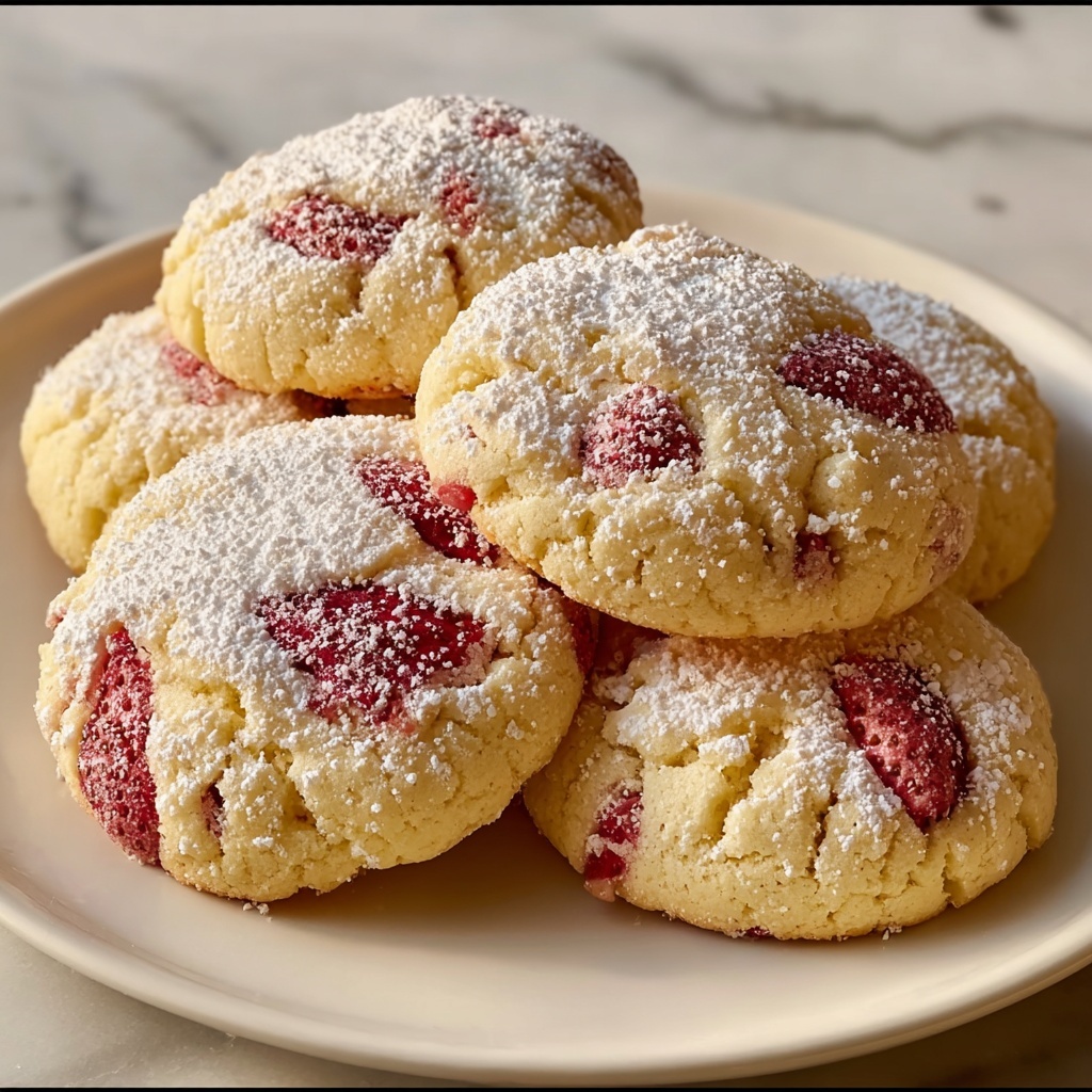 Strawberry Shortcake Cookies Recipe - Recipe Image