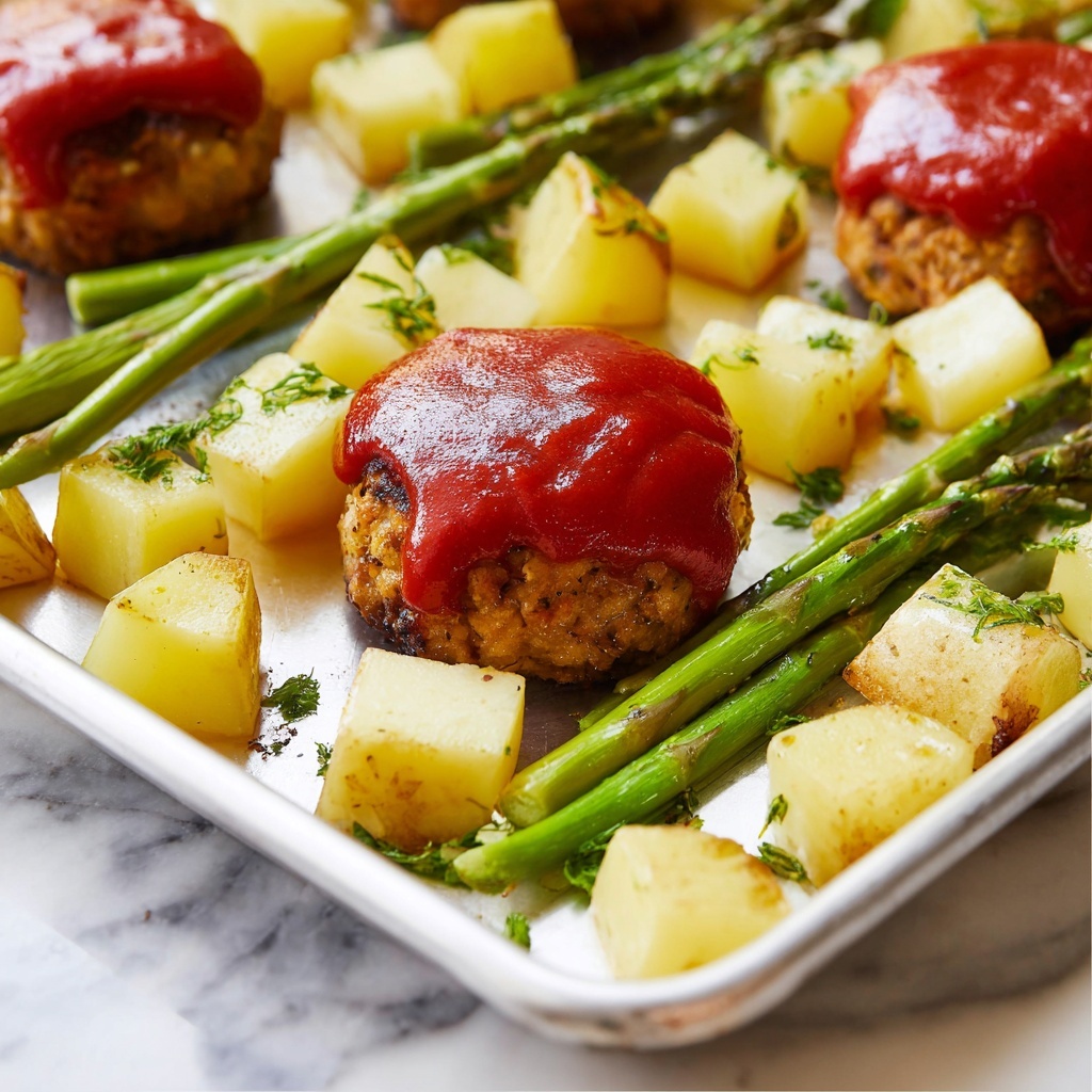 Sheet Pan Meatloaf Dinner Recipe - Recipe Image