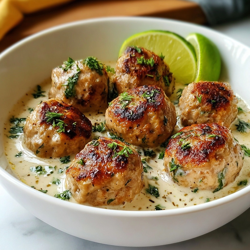 Delicious Greek Chicken Meatballs Recipe - Recipe Image
