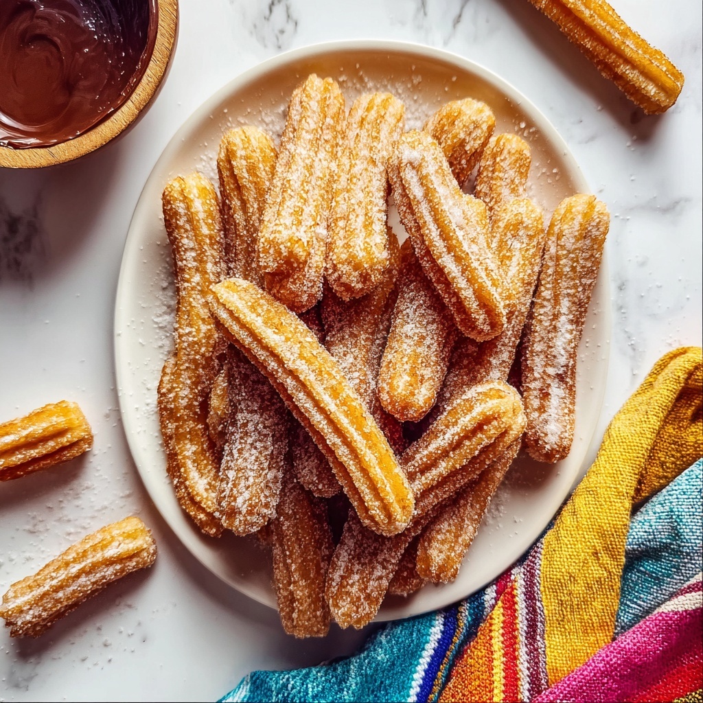 Homemade Mexican Churros: Crispy, Sweet Joy in Every Bite Recipe - Recipe Image