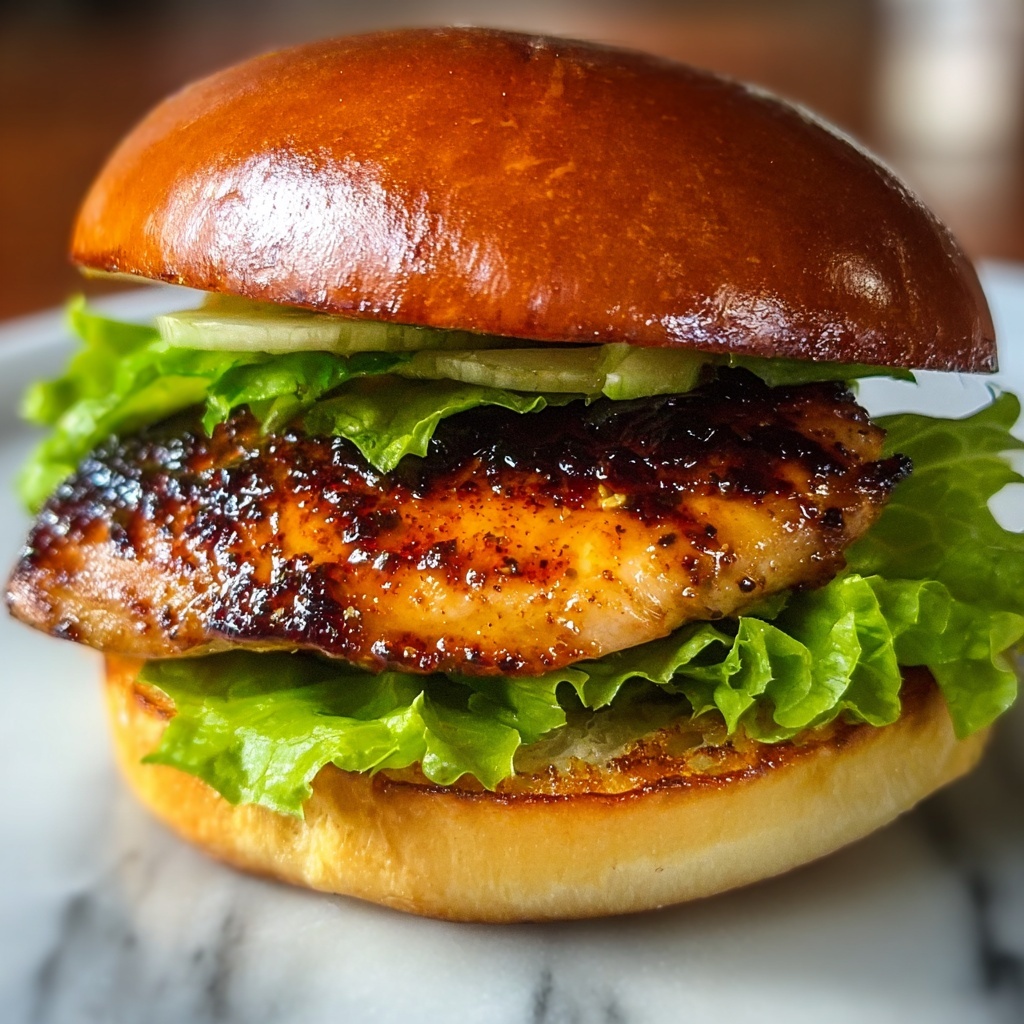 Gochujang Chicken Sandwich Recipe - Recipe Image