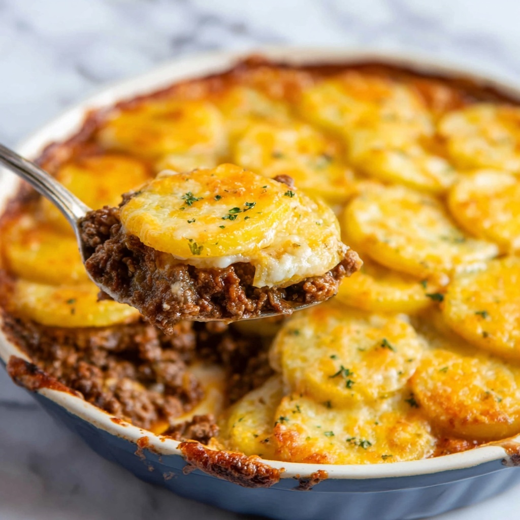 Ground Beef and Potato Casserole Recipe - Recipe Image