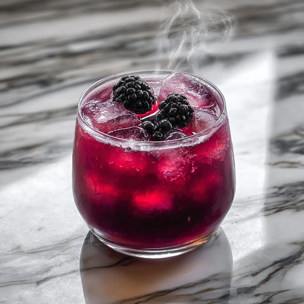 Black Magic Blackberry Punch for Spooktacular Halloween Fun Recipe - Recipe Image