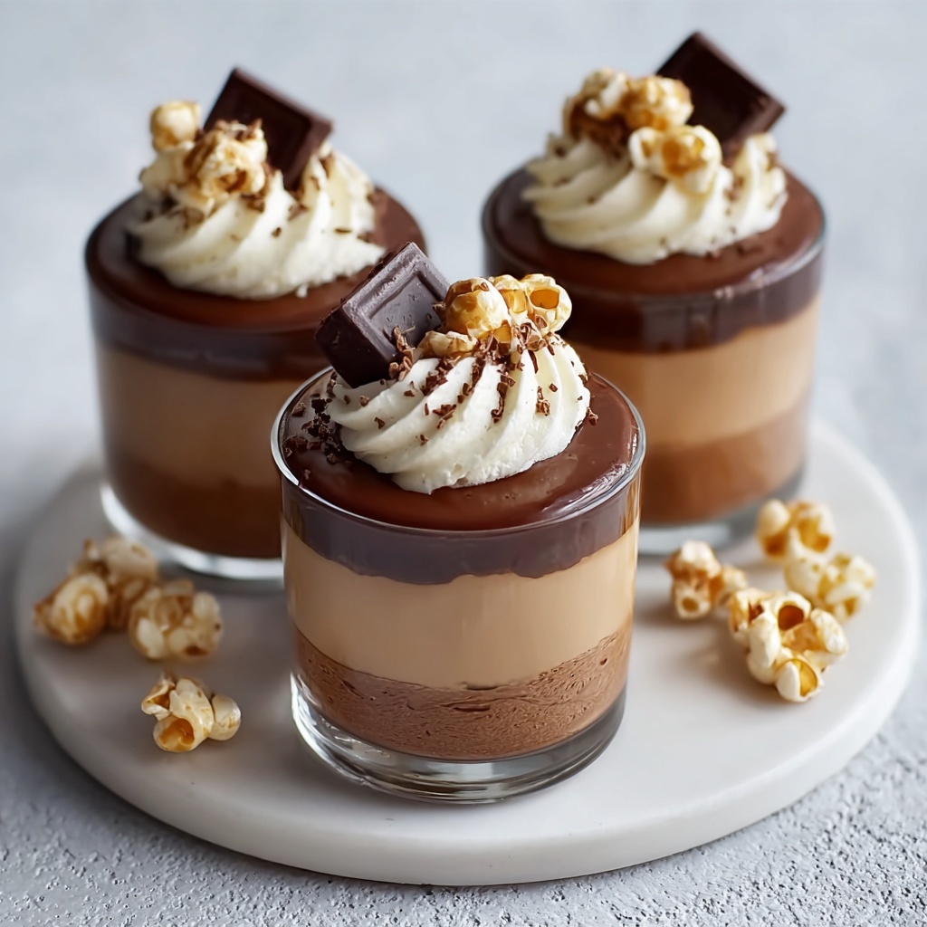 Decadent Snickers Mousse Cups Recipe - Recipe Image