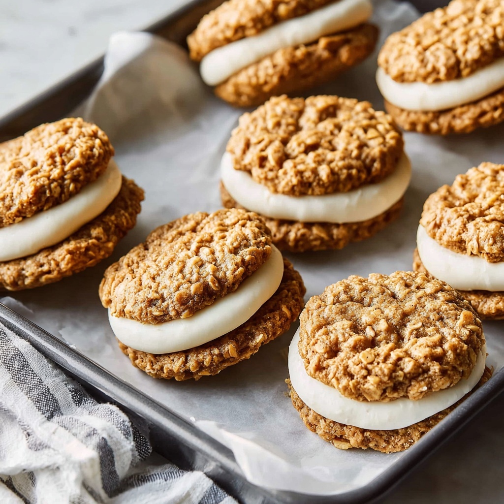 Homemade Oatmeal Cream Pies Recipe - Recipe Image
