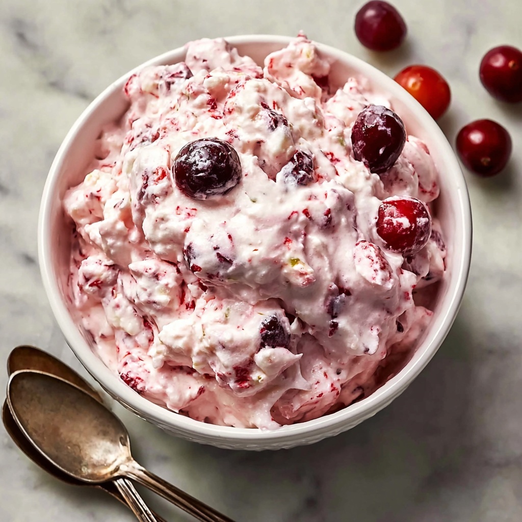 Cranberry Fluff Recipe - Recipe Image