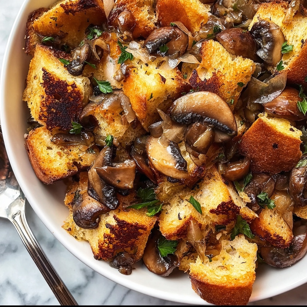 Mushroom Herb Stuffing Recipe - Recipe Image