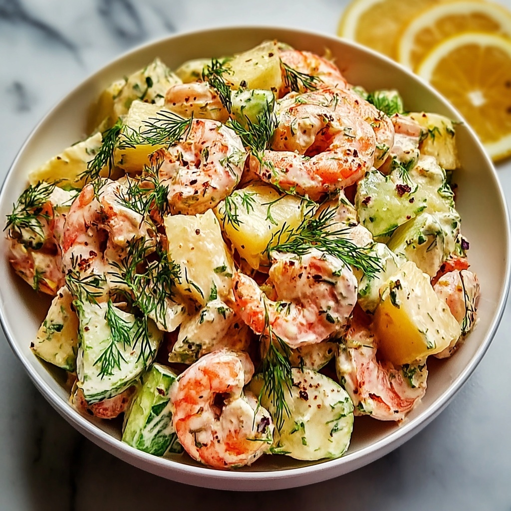 The BEST Seafood Salad Recipe - Recipe Image