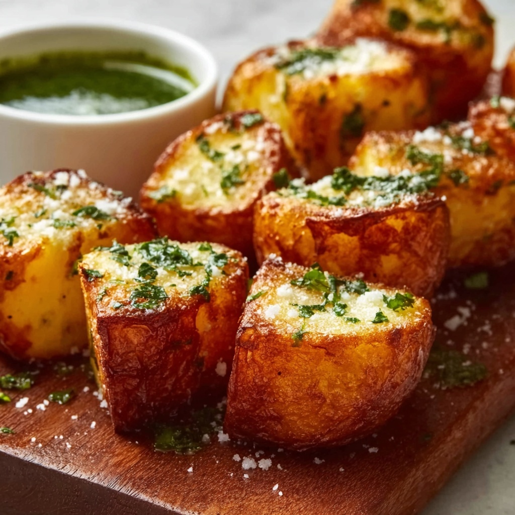 Savory Garlic Bread Bites Recipe - Recipe Image