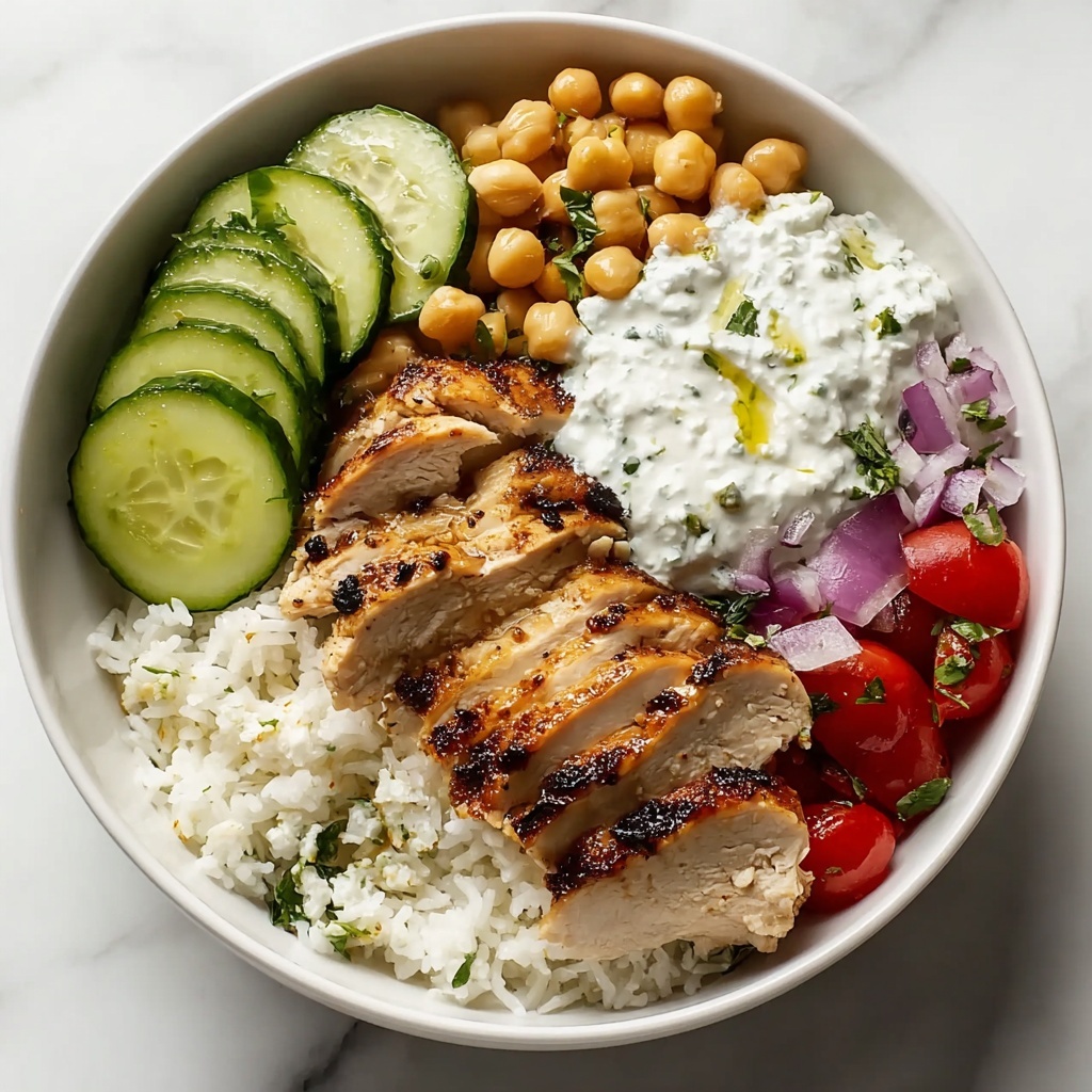 Mediterranean Chicken & Rice Bowls Recipe - Recipe Image