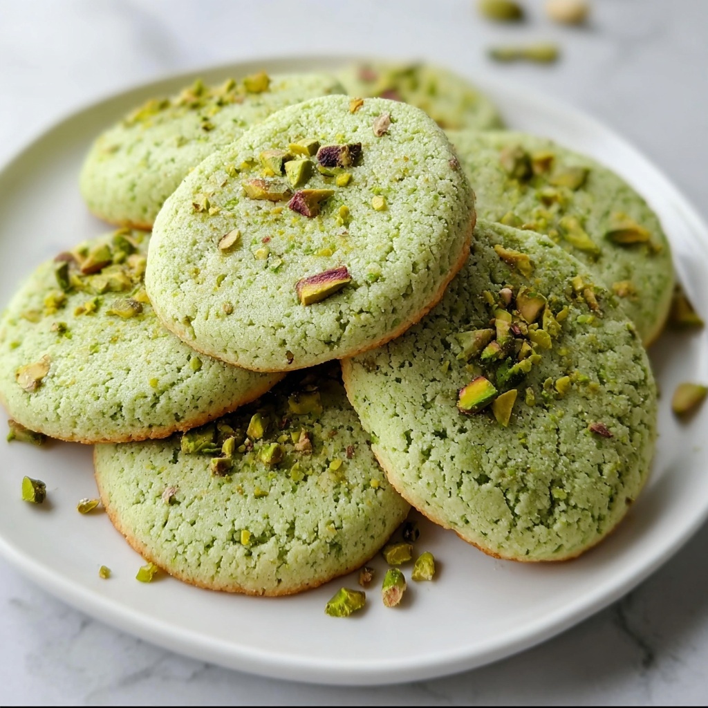 Soft and Chewy Pistachio Pudding Cookies Recipe - Recipe Image