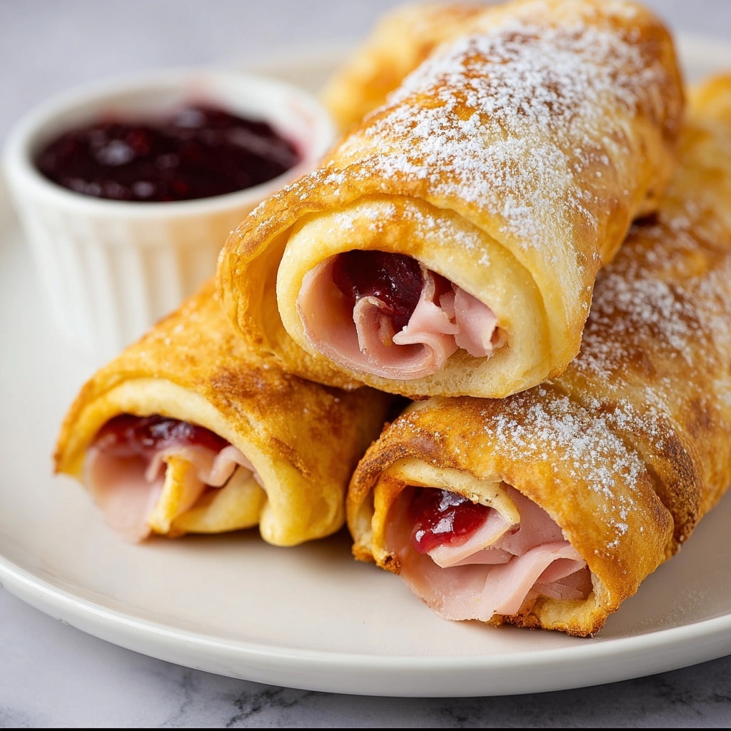 Monte Cristo Croissants Recipe - Recipe Image
