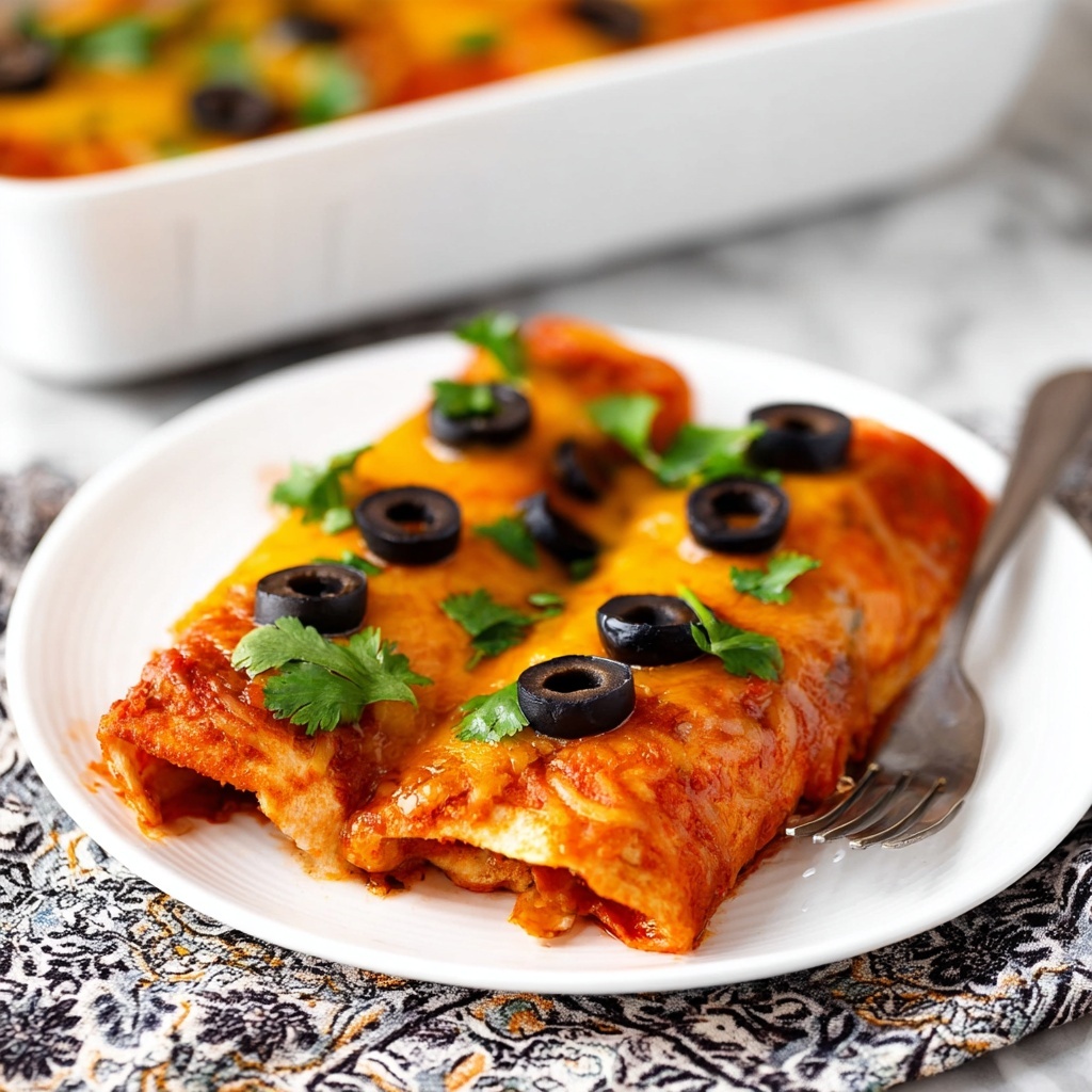 Skinny Beef Enchiladas Recipe - Recipe Image