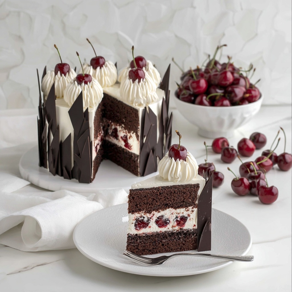 Black Forest Cake Recipe - Recipe Image