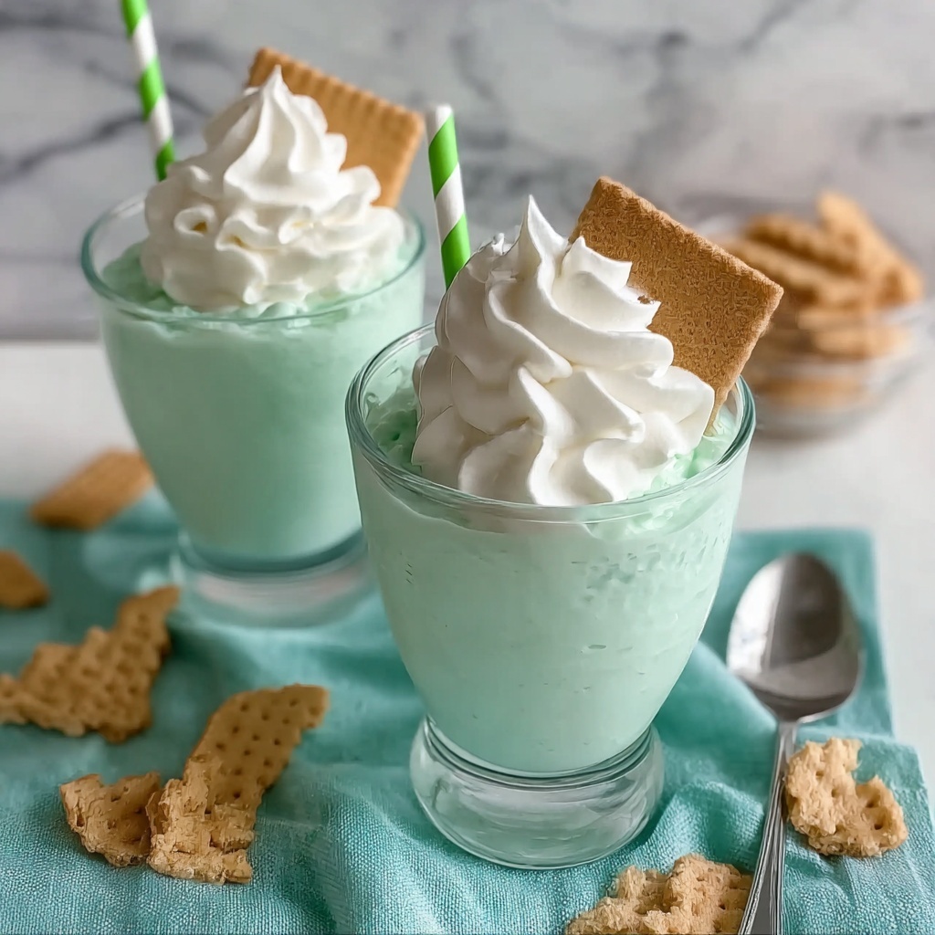 Cool Down with a Grasshopper Ice Cream Cocktail Delight Recipe - Recipe Image