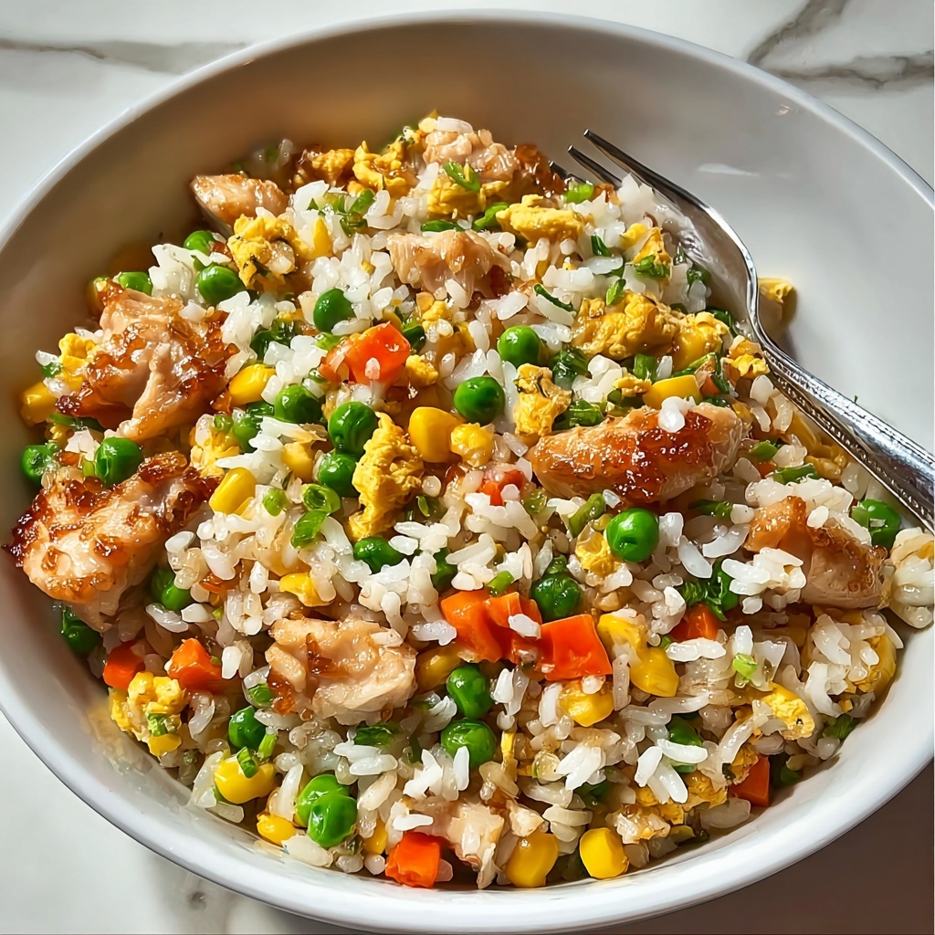 Chicken Fried Rice: 7 Comforting Steps to Perfection Recipe - Recipe Image