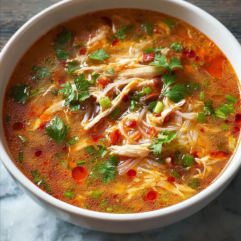 Spicy Chicken Soup Recipe - Recipe Image