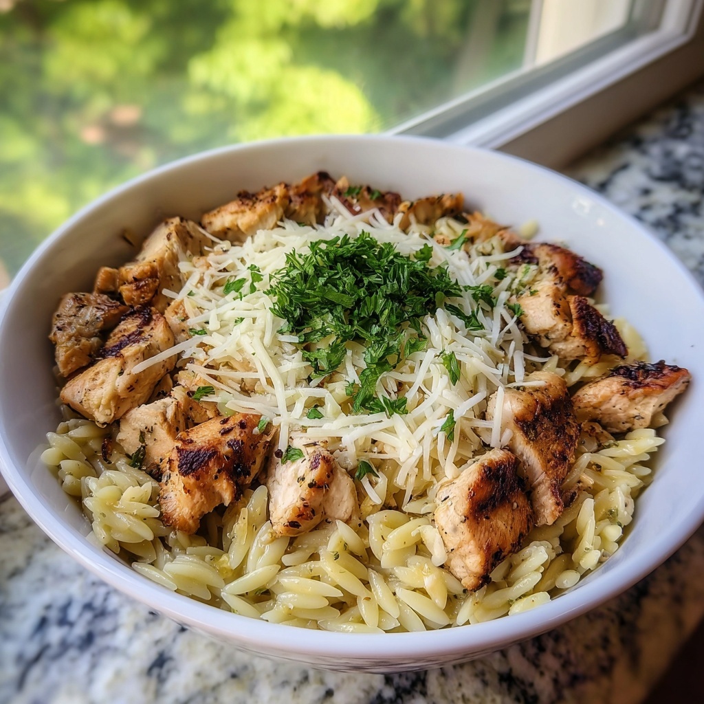 French Onion Chicken Orzo: 7 Comforting Reasons to Indulge Recipe - Recipe Image