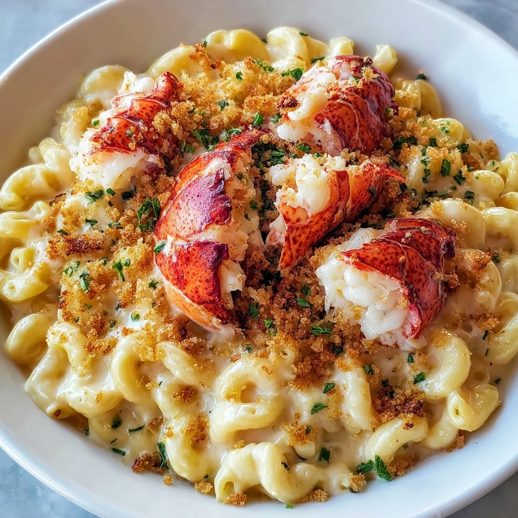 Lobster, Crab, and Shrimp Macaroni and Cheese Delight Recipe - Recipe Image