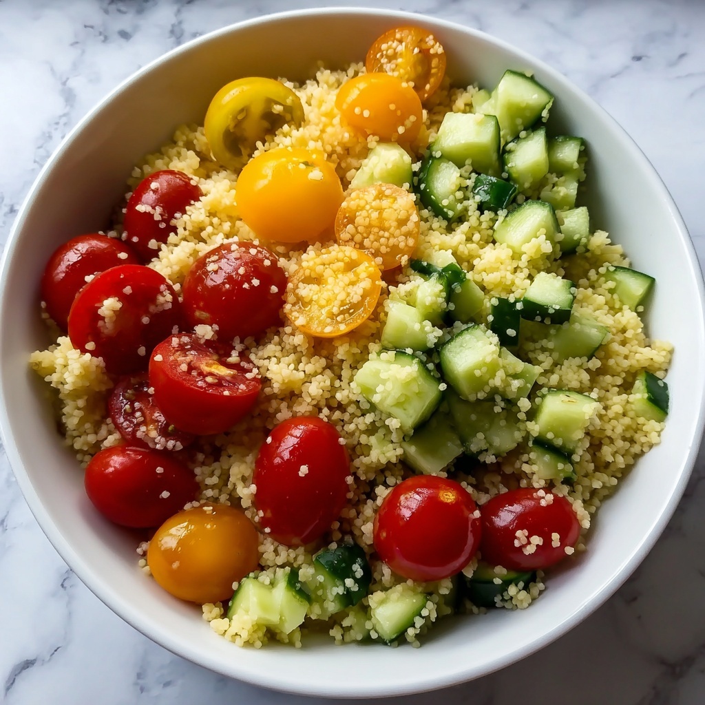 Couscous Salad: 5 Fresh Ingredients for a Vibrant Twist Recipe - Recipe Image