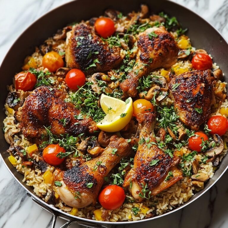 Greek Lemon Chicken with Rice Recipe