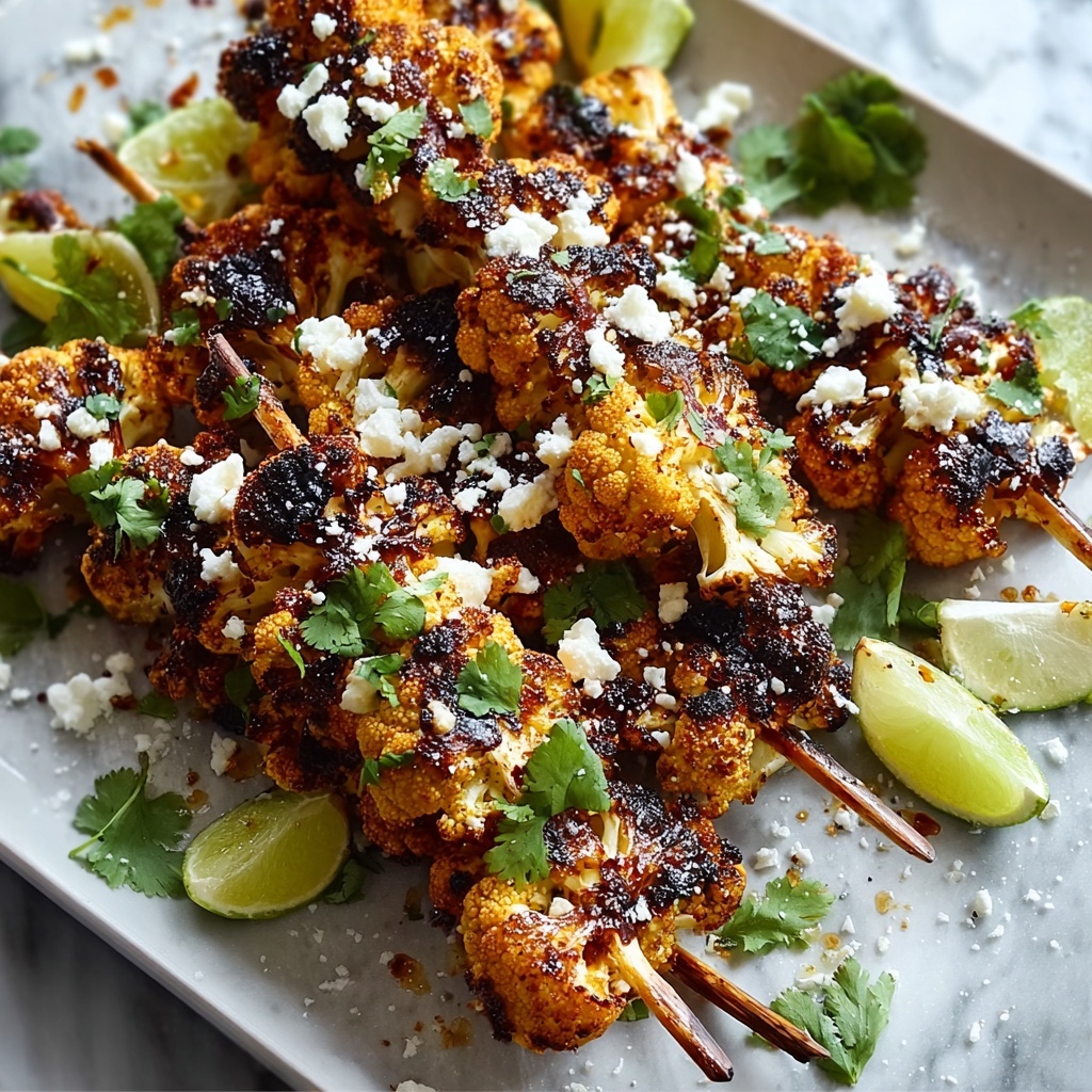 Mexican Street Style Grilled Cauliflower Recipe - Recipe Image