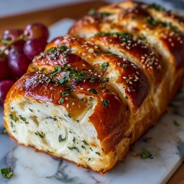 Garlic Herb Sourdough Bread Stuffed Recipe