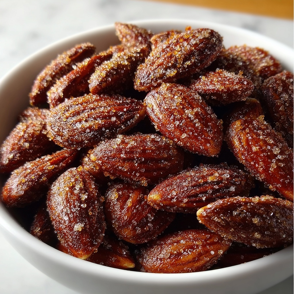 Air Fryer Cinnamon Almonds: 5-Minute Crunchy Bliss Recipe - Recipe Image