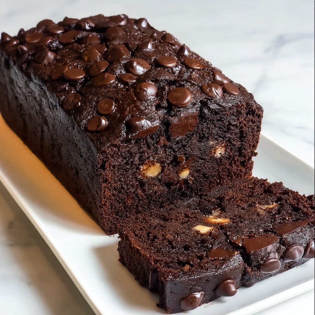 High Protein Chocolate Banana Bread Recipe - Recipe Image