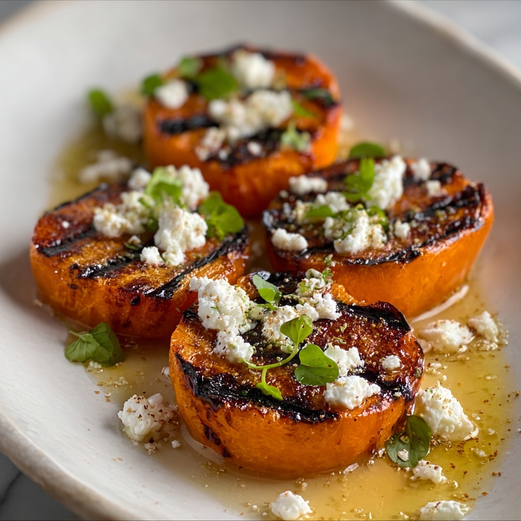 Roasted Sweet Potato Rounds with Honey & Feta Recipe - Recipe Image