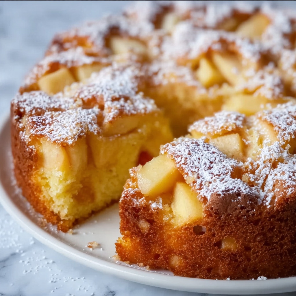 Sweet Apple Fritter Cake Recipe - Recipe Image