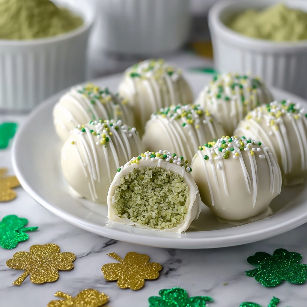 Healthy Matcha Truffle Bites Recipe - Recipe Image