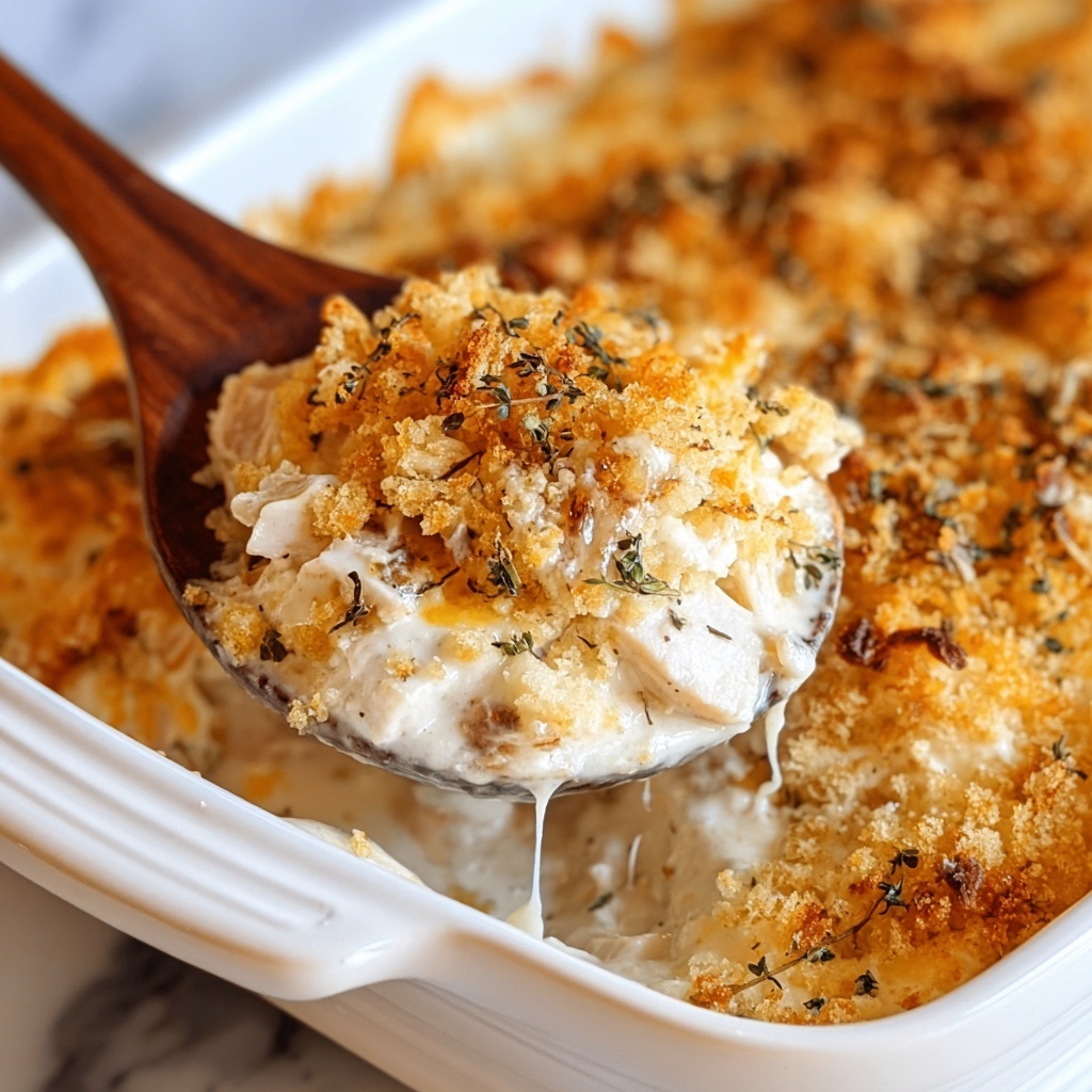 Ultimate Comfort Food: Chicken Casserole (Million Dollar Chicken Casserole) Recipe - Recipe Image