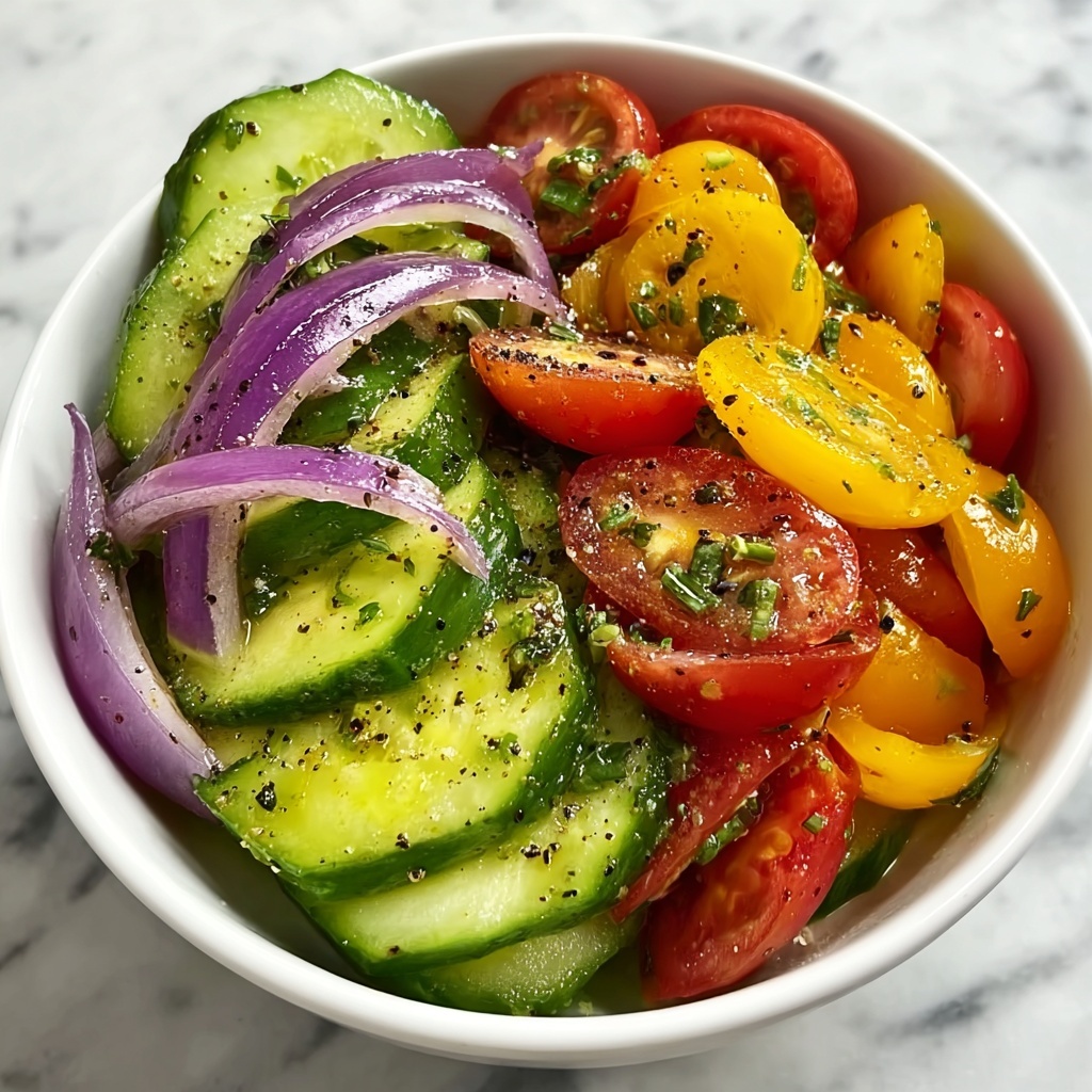 Easy Avocado Cucumber Salad Recipe - Recipe Image