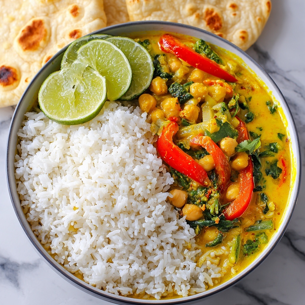 Coconut Curry with Tofu and Vegetables Recipe - Recipe Image